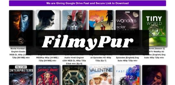 Filmypur 2022 – Filmypur Hollywood & Bollywood HD movies,Tamil Movies