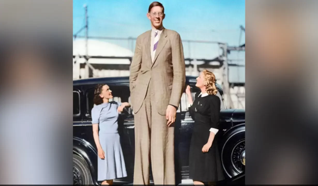 Guinness World Records Shares Photo Of "Tallest Man Who Ever Lived", Internet Amused