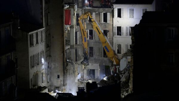 At Least 4 Dead In French Building Collapse, Rescue Efforts Continue