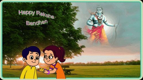 Raksha Bandhan Animated Cartoon Images